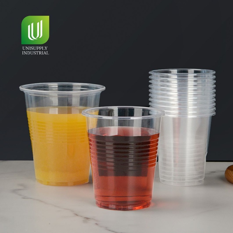 Unisupply Factory Disposable Plastic Cups PP Plastic Cups Plastic Drinking Restaurant Cup for Hotel Table – Plastic Cup and Coffee Cup price