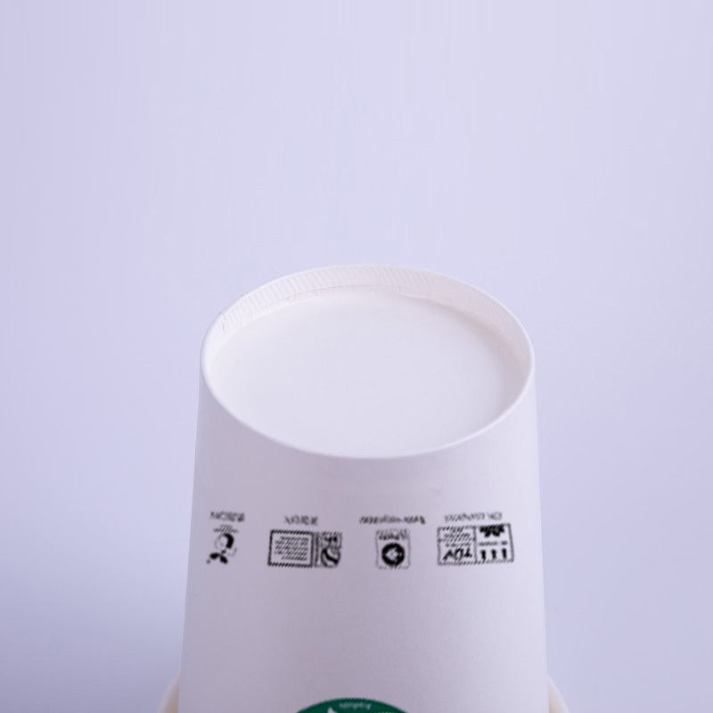 Wm69 PLA 16oz Single Wall Takeaway Biodegradable Custom Printed Drinking Paper Cup – Cup and Paper Cup price