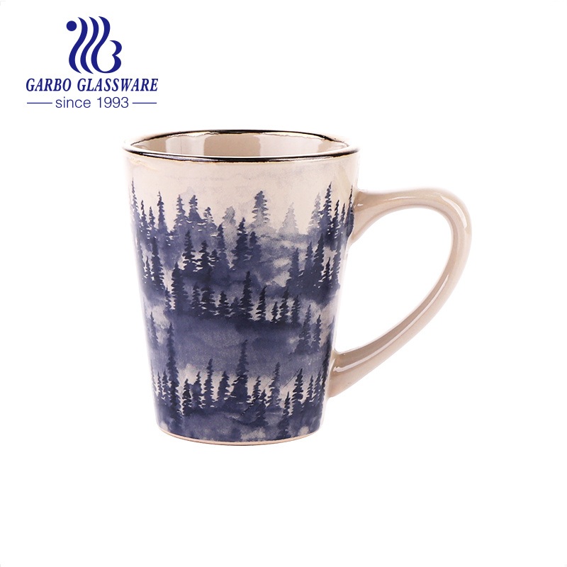10oz Glazed Stoneware Ceramic Coffee and Tea Mugs for Festival Gifts – Mug and Porcelain Coffee Mug price