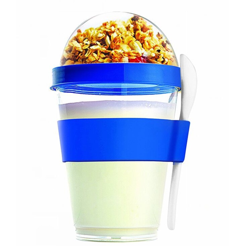 12oz Double Wall Travel Portable Plastic Frozen Yogurt Cup – Yogurt Container and Yogurt Cup price