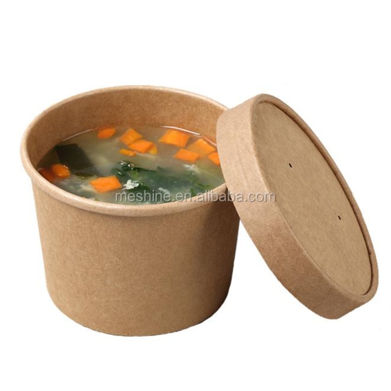 2022 Hot Sell Disposable Kraft Paper Soup Cup for Restaurant – Paper Soup Cup and Kraft Paper Cup price
