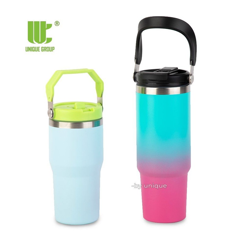 4.30oz Insulated Stainless Steel Tumbler with Straw and Handle Double Wall BPA Free Leak Proof Custom Logo Travel Reusable Cup – 30oz Tumbler with Straw and 30oz Stainless Steel Tumbler price