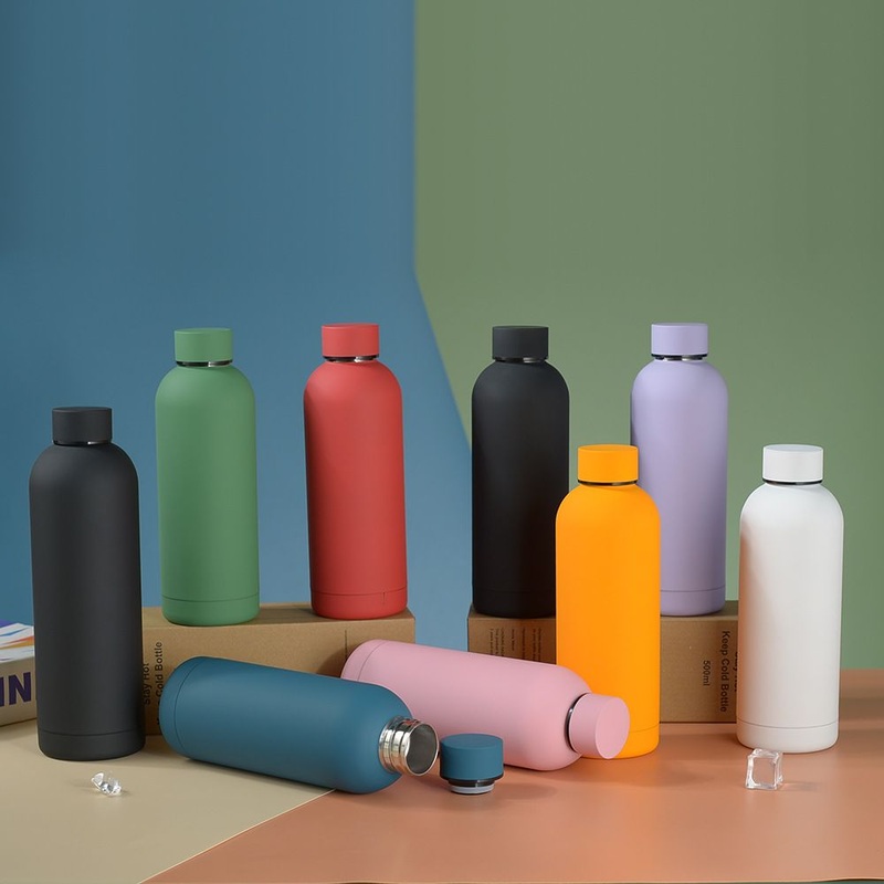 500ml Camping Double Wall Vacuum Thermos Small Mouth Insulated Flasks Portable Stainless Steel Thermal Water Bottle – Stainless Steel Water Bottle and Stainless Water Bottle price