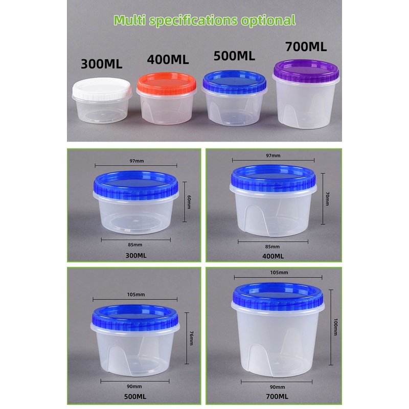 Disposable 500 Twist Cup Plastic Takeaway Cup with Lid – Disposable Soup Cup and Takeaway Soup Cup price