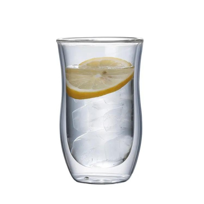 High Quality Double-Layer Cappuccino Glass Transparent Insulated Double-Wall Water Cup – Coffee Glass Cup and Milk Glass Cup price