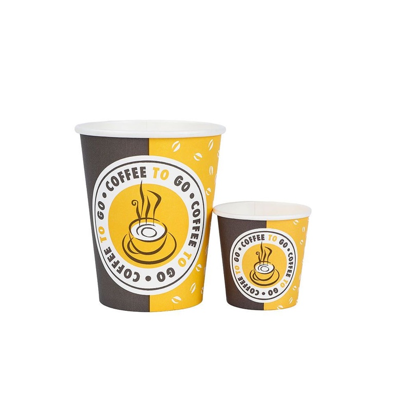 New Product Custom Print Logo Disposable Biodegradable 8b Oz Single Wall Take Away Hot Cold Small Reusable Coffee Cup – 8oz Paper Cup and Paper Coffee Cup price