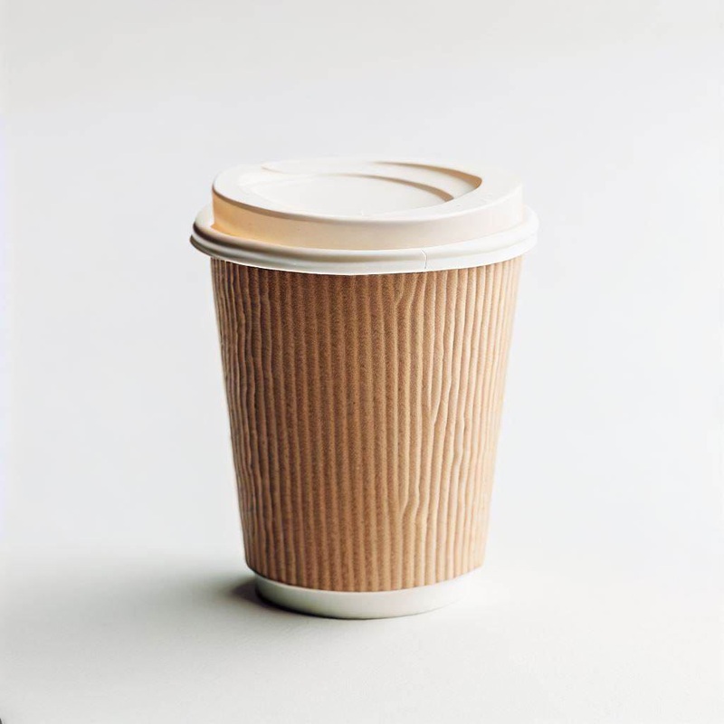 Recyclable 12oz Double Wall Kraft Paper Custom Logo Paper Coffee Cups for Coffee Shop – Custom Coffee Paper Cups and 12oz Kraft Paper Custom Logo Paper Coffee Cups price