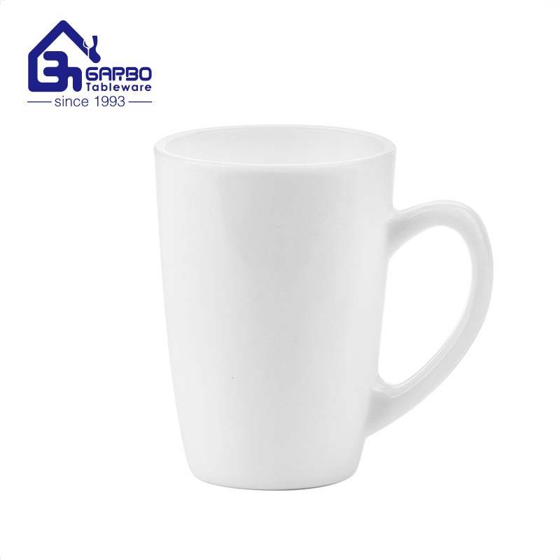 Wholesale Clear Opal Glass Mug Opal Glass Drinking Cup – Opal Glass and Opal Glass Cup price