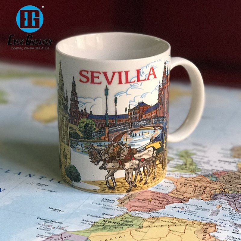 Wholesale Customized Ceramic Mug City Souvenir Cartoon Design Coffee Mugs – Souvenir Mug Stoneware Mug Coffee Mug price