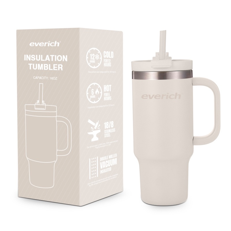 16oz Free Sample or Customizated Everich Zhejiang China Vacuum Kids Tumbler – Leak Proof and Vacuum Tumbler price
