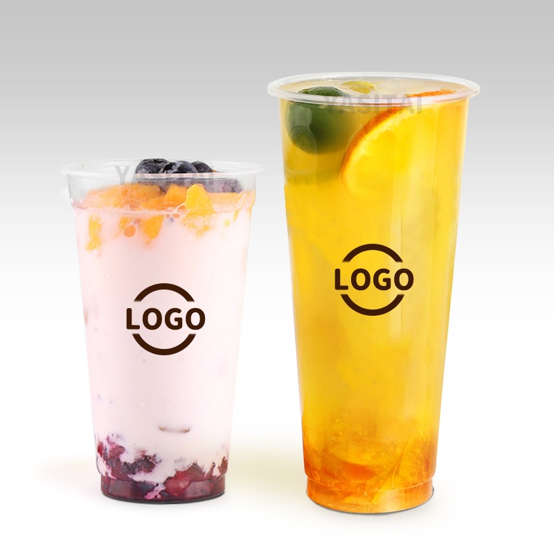25 Years Factory Plastic Custom Logo PP Cups Sealable PP Hot Cups for Sealing Machine – PP Blister Cup with Lid and Bubble Tea PP Blister Cup price