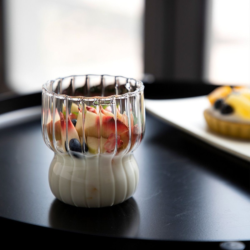 260ml Round Glass Ice Cream Cup – Drink Glasses Cup and Glasswares price