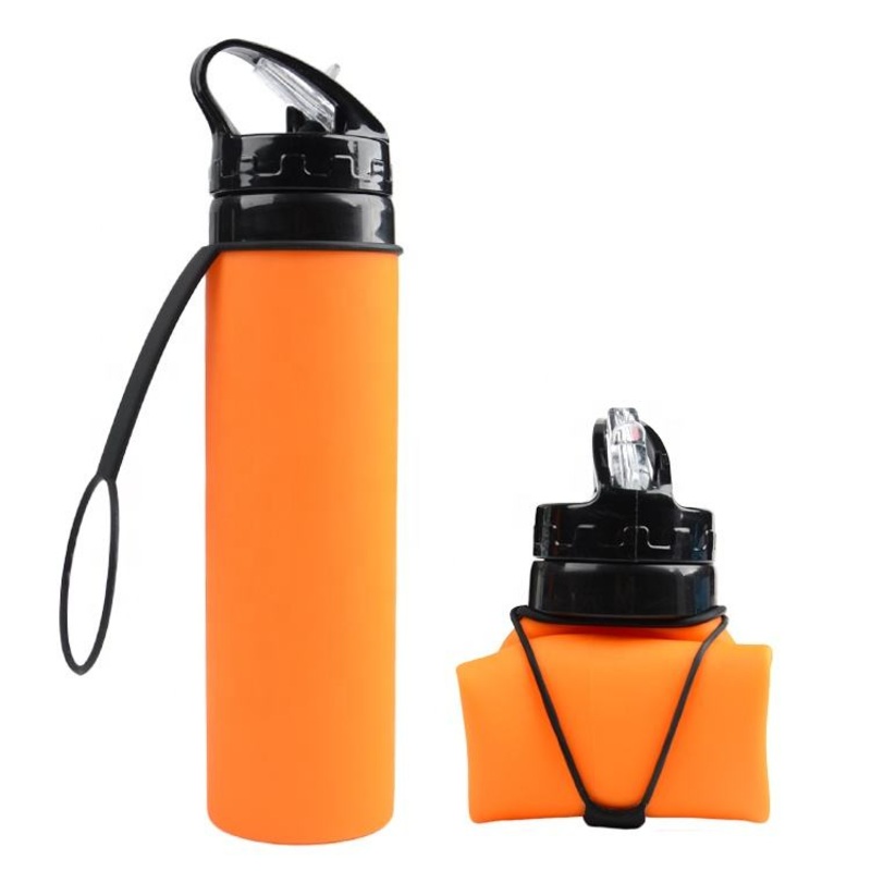 600ml Private Label Outdoor Sports Portable Collapsible Drink Water Bottle – Bottle and Vacuum Flasks price