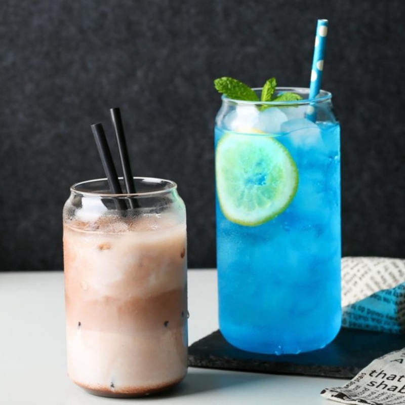 Cola Cup/Creative Glass Cup/Coffee Cup/Can Cup/Milk Tea Cup/Cocktail Cup – Glass Cup and Drinking Cup price
