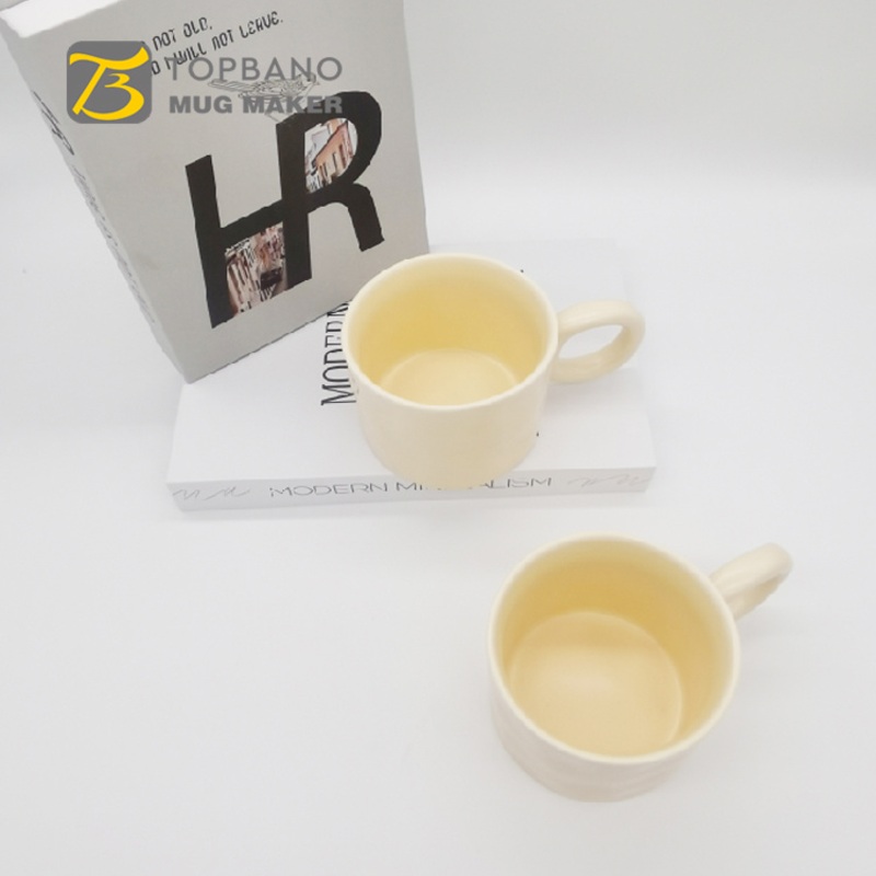 Color Glaze Irregular Ceramic Porcelain Coffee Milk Cup Mugs – Ceramic Mug and Custom Mug price
