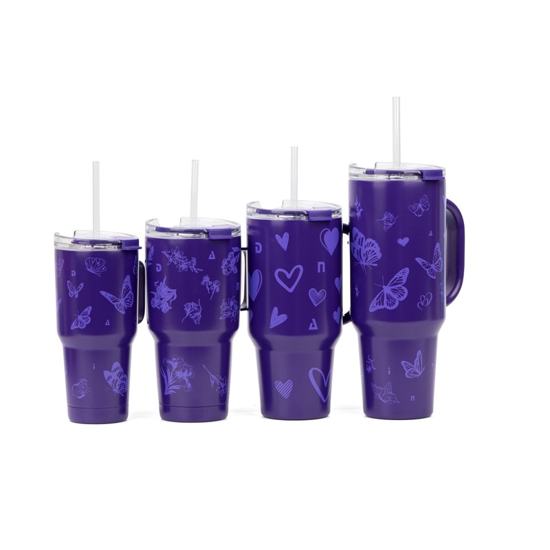 Cupholder Friendly Leak-Proof Straw Lid 40oz Stainless Steel Insulated Travel Mug – Tumbler and 40oz Tumbler with Handle price