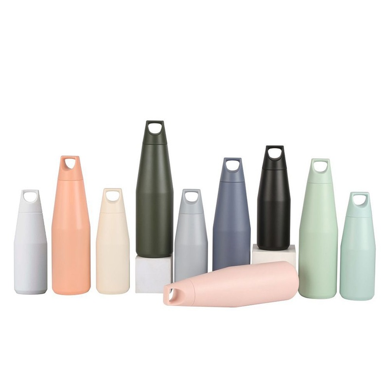 Custom 580ml 1080ml Leakproof Double Wall Vacuum Large Flask 316 Stainless Steel Insulated Thermal Water Bottle with Handle – Insulated Water Bottle and Sports Water Bottle price