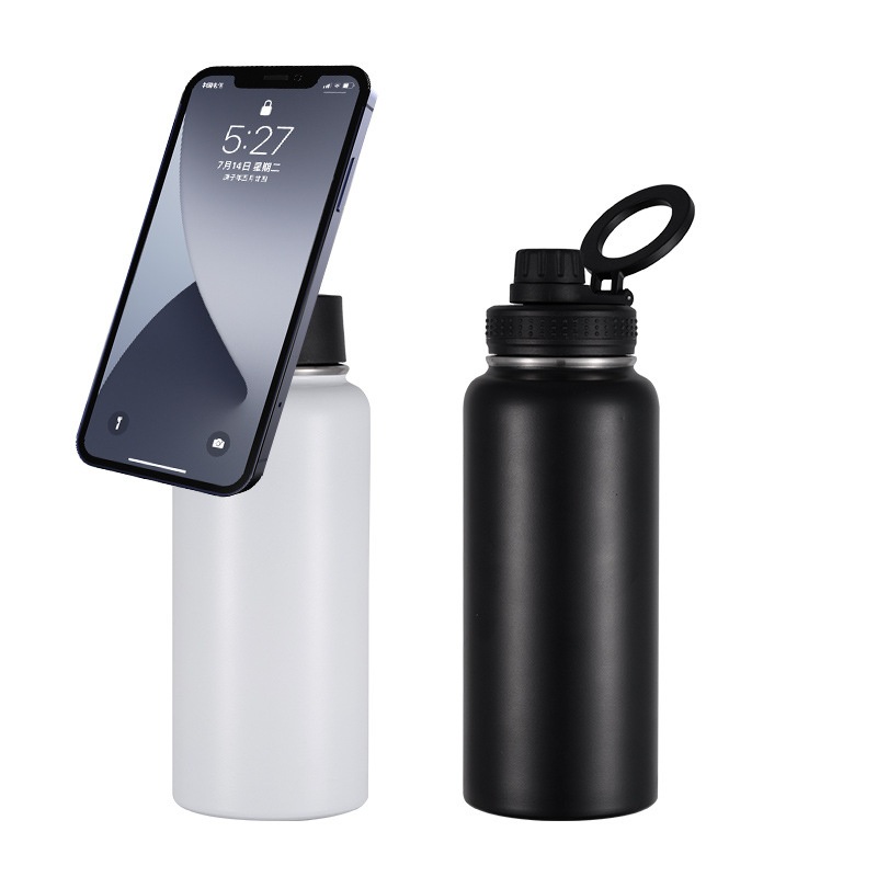 Custom Insulated Vacuum 24oz 32oz 304 Double Wall Stainless Steel Flask Water Bottle with Magnetic Phone Holdeccccccccccccc – Stainless Steel Water Bottle and Custom Water Bottle price