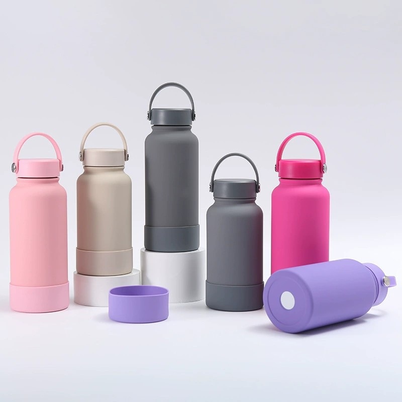 Customized Keep Cold 24h Leak-Proof Fits in Car Cup Holder Stainless Steel Water Bottle Thermo Thermal Vacuum Flask with 2-in-1 Straw and Spout Lid – Vacuum Flask and Thermos Flask price