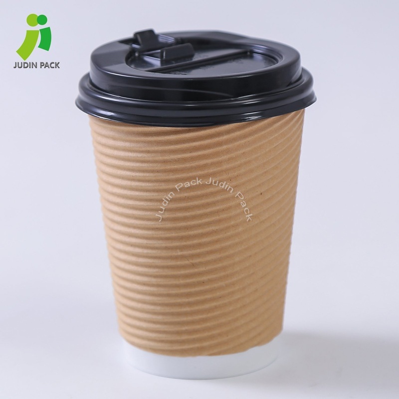 Disposable Custom Print Ripple Wall Coffee Cup Tea Paper Cup – Paper Cup and Ripple Wall Cup price