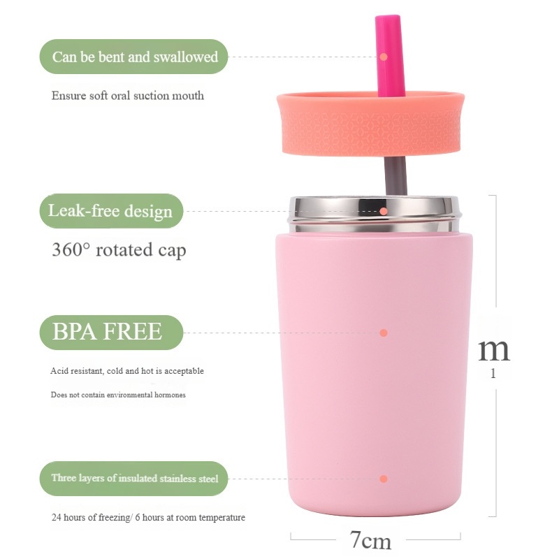 Mini Insulated Cup Adventure Kid Custom Logo Students Spill Proof Stainless Steel Double Wall Kids Tumbler with Handle – Mini Insulated Cup Adventure Kid Custom Logo and Adventure Cup price