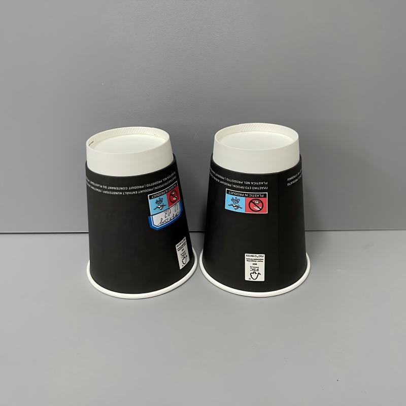 New Year Christmas Disposable Take-Away Milk Tea Coffee Milk Hot Drink Packaging Paper Cup with Lid – Hot Drink Packaging Paper Cup and Take-Away Paper Cup price