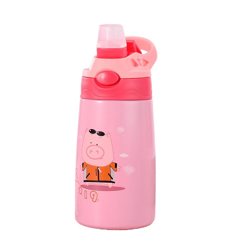 Soft Silicone Spout Cup Insulated Stainless Steel Straw Bottle Sipper Water Bottle – Sipper Cup and Water Bottle price