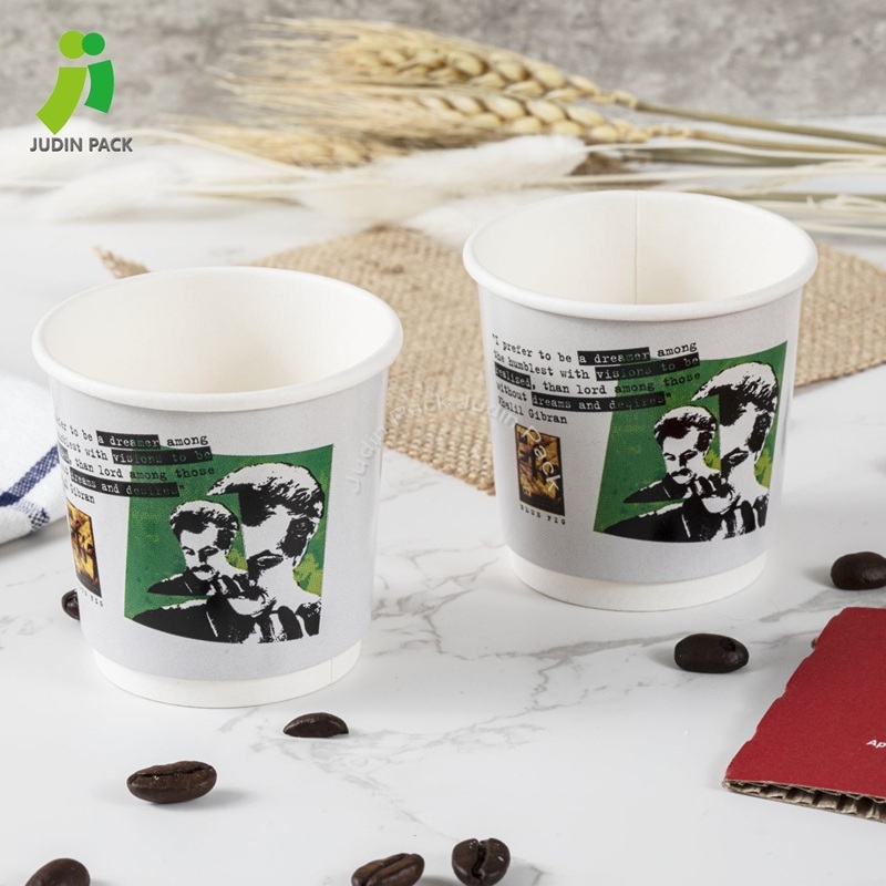 Takeaway Paper Cups with Lids Disposable Double Wall for Hot Dirnking – Paper Cup and Double Wall Cup price