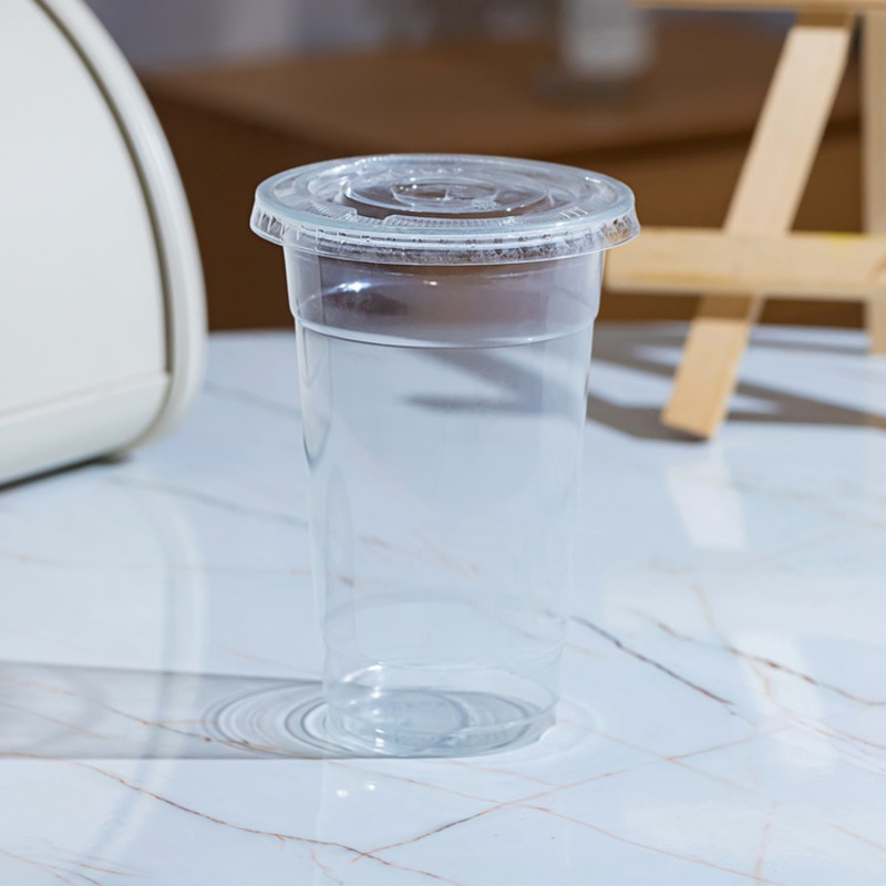 16oz 20oz 24oz 9.5cm Clear Plastic Drinking Cup Juice Disposable Pet Cups – Plastic Cup and Disposable Cup price