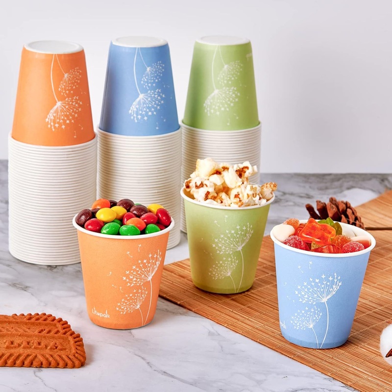 4 Oz 8 Oz 12 Oz Coffee Paper Cup Wholesale Disposable Paper Cups Single Wall Paper Cups for Hot Drinks – Coffee Paper Cup and Customized Paper Cup price