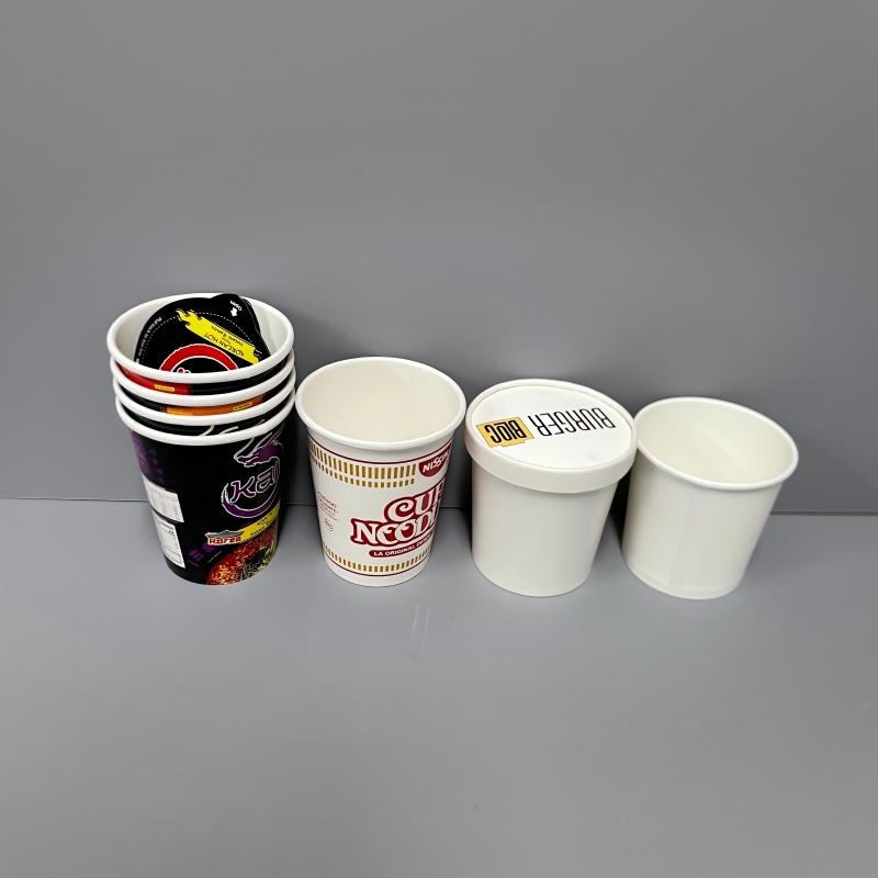 Biodegradable Disposable Ice Cream Cups 2.5oz 4oz 5oz 6oz 8oz 10oz Custom Ice Cream Paper Cup – Biodegradable Take Away Cup and Ice Cream Paper Cup with Lids price