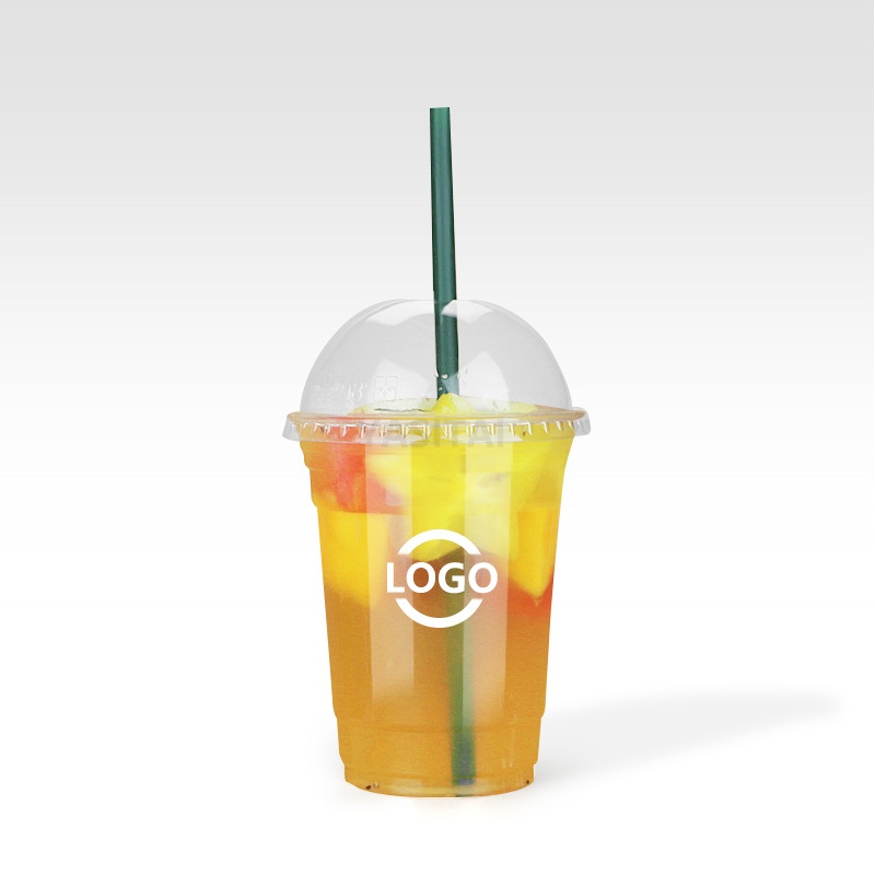 Disposable Plastic PP Bubble Tea Cup 12oz 16oz 22oz Boba Tea Coffee Juice PP Cup Clear or Printed with Lids – Disposable Plastic Cup and Cold Ice Coffee price