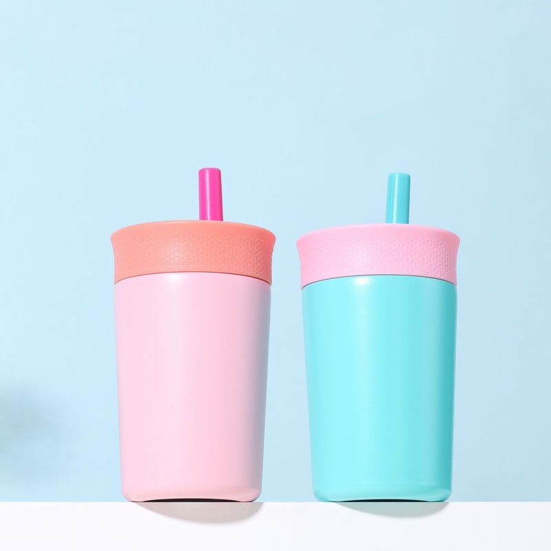 Double Wall Leak Proof Coffee Mug 304 Stainless Steel Thermo Water Bottle Office Portable Straw Cup – Vacuum Cup and Stainless Steel Cup price