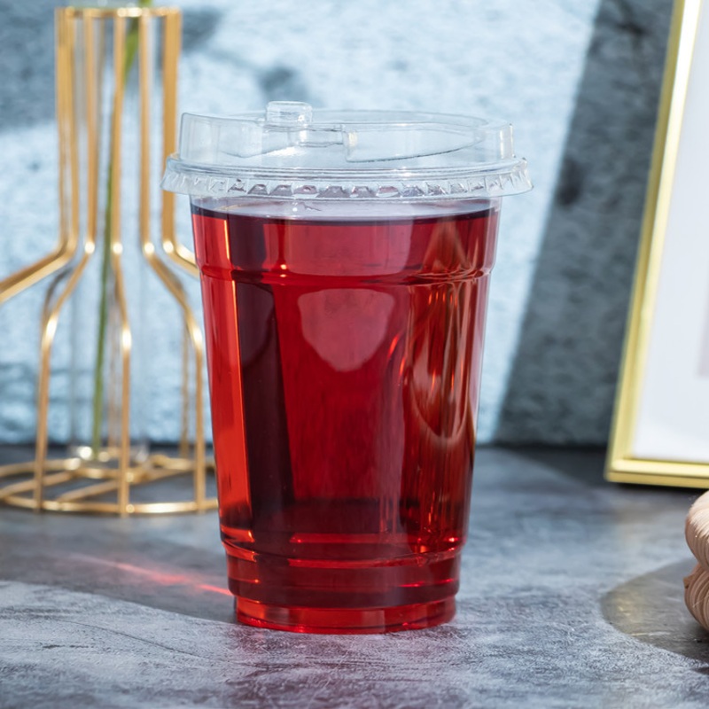 Eco-Friendly 95mm RPET Cold Beverage Disposable Plastic Cup – Plastic Cup and Disposable Cup price