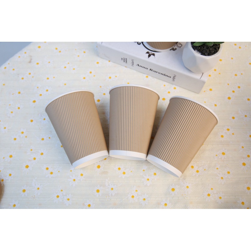 Eco-Friendly PLA Ripple Wall Hot Drink Coffee Paper Cup – Paper Cups and Ripple Paper Cup price