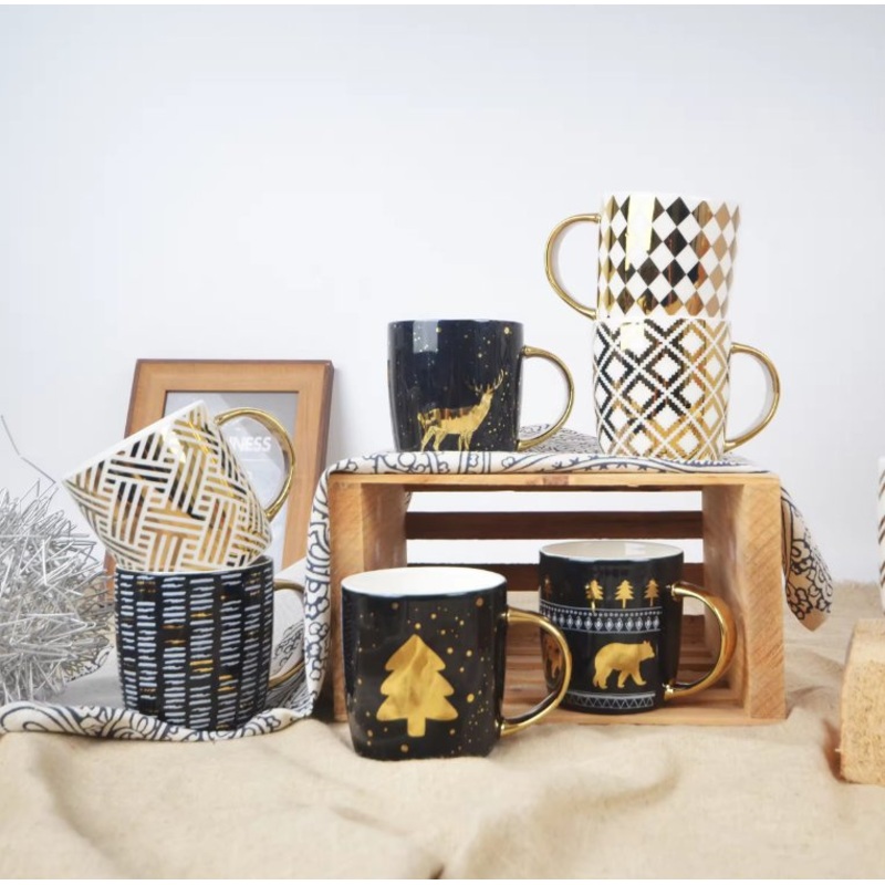 Hot Selling Electroplating Coffee Mug for Gift – Electroplating Coffee Mug and Wholesale Ceramic Items price
