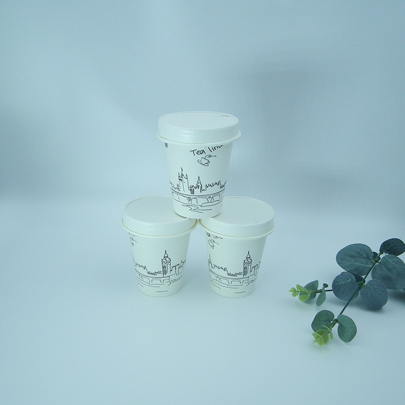 Wm1810 9oz Disposable Paper Cup Custom Made Hot Paper Cup PLA/PE Coated Biodegradable Paper Cup 8oz Disposable Coffee Paper Cup – Coffee Paper Cup and Disposable Paper Cup price