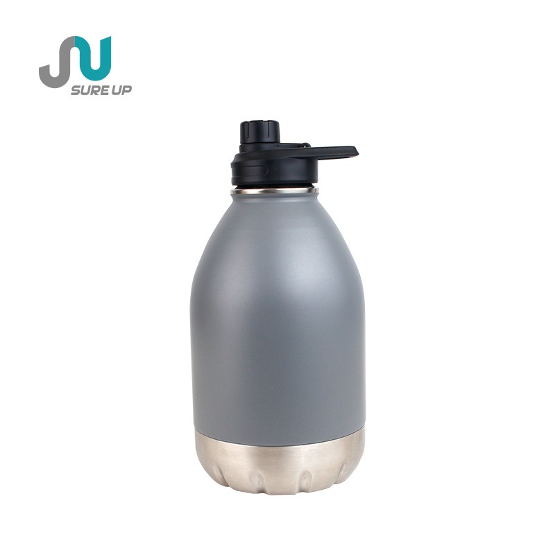 1.8L 2.5L 3.6L Wholesale Customed Large Capacity Water Bottle Double Wall 304 Stainless Steel Vacuum Flask for Gym – Double Wall Vacuum Flask and Vacuum Flask price