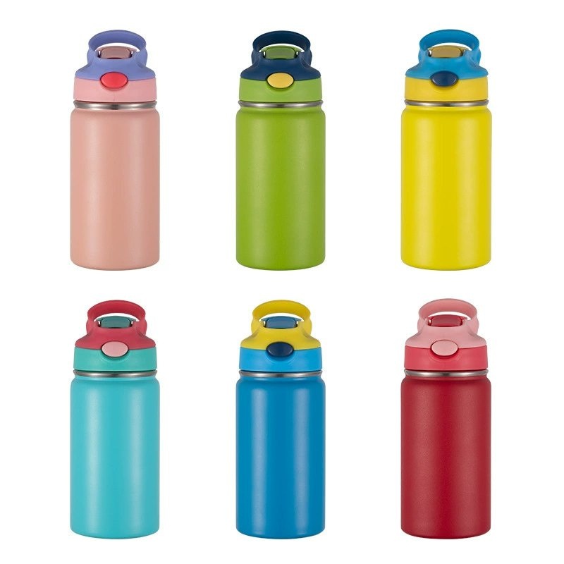 12oz Stainless Steel Insulated Sports Style Travel Mug Kids Water Bottle – Vacuum Flask and Stainless Steel Bottle price