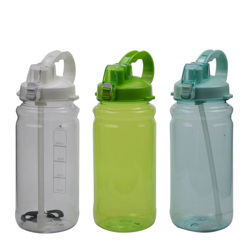 32oz Wide Mouth Plastic Water Bottles Chug Lid Sports Reusable Water Bottle with Handle, Leak-Proof Clear Water Bottle for Travel Fitness Men Women – Sport Water Bottle and Drinking Bottle price