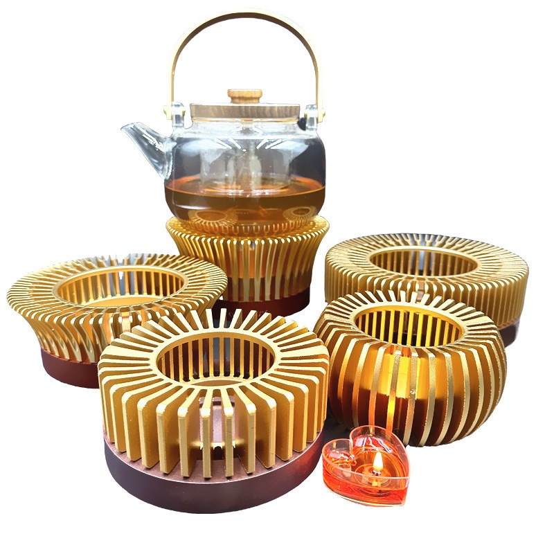 Aluminum Alloy Tea Warmer /Warm Tea Utensil/ Hot Wine Utensil / Tealight Holders /Tea Set – Tealight Holders and Hot Wine Utensil price