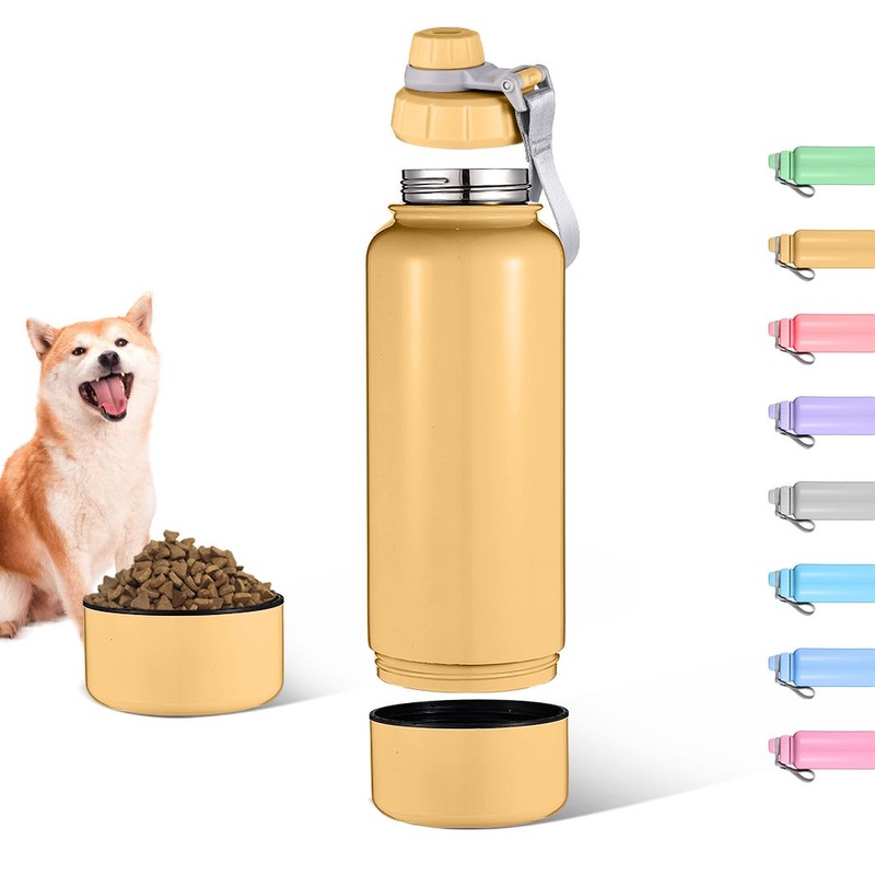 Everich Stainless Steel Water Bottle Flask with 8oz Storage Bottom – Double-Wall Vacuum Insulation – Stainless Steel Water Bottle and Vacuum Flask price