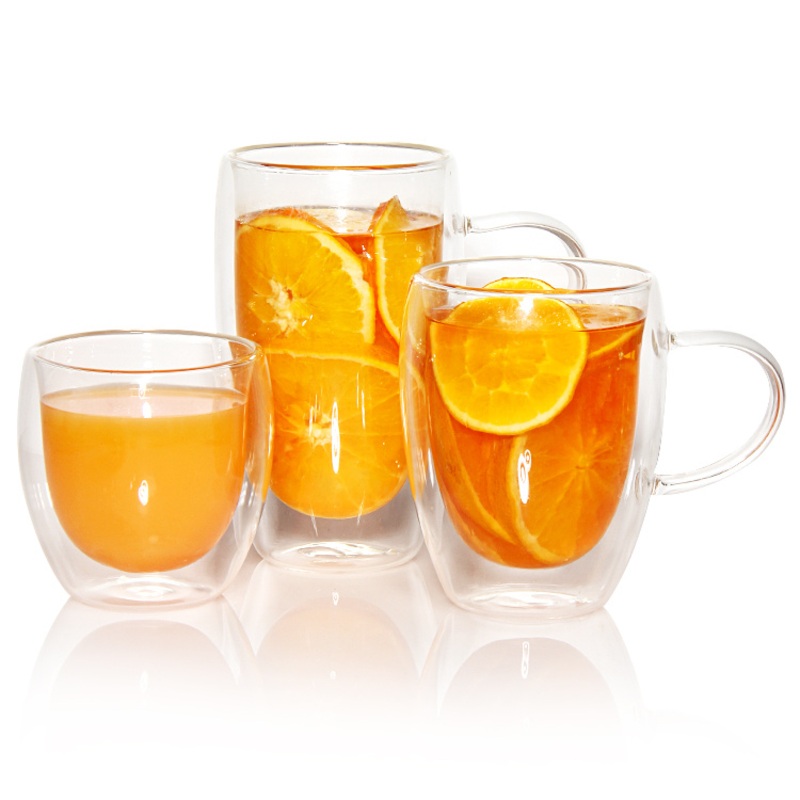 Factory Price Wholesale Customized Different Size Insulated Glass Coffee Cup for Drinking – Glass Cup and Borosilicate Glass Cup price