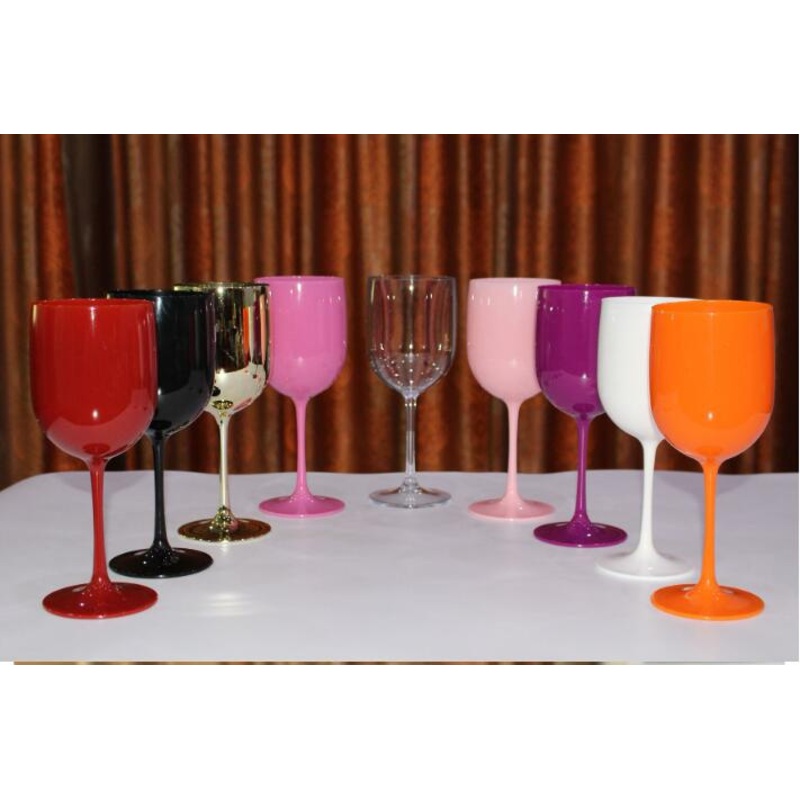 Hot Sale Customized Logo Reuseable 16oz Wine Plastic Goblet – Plastic Goblet and Plastic Cup price