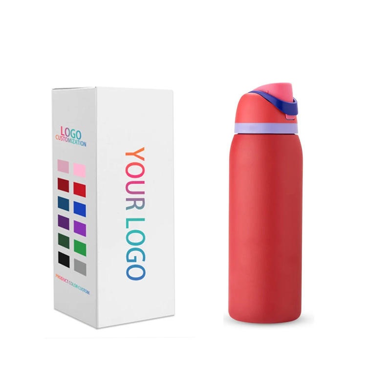 Large Capacity 18/8 Stainless Steel Handle Thermal Cold Car Cups Water Bottle with Lids and Straws – Stainless Steel Tumbler and Coffee Mug price