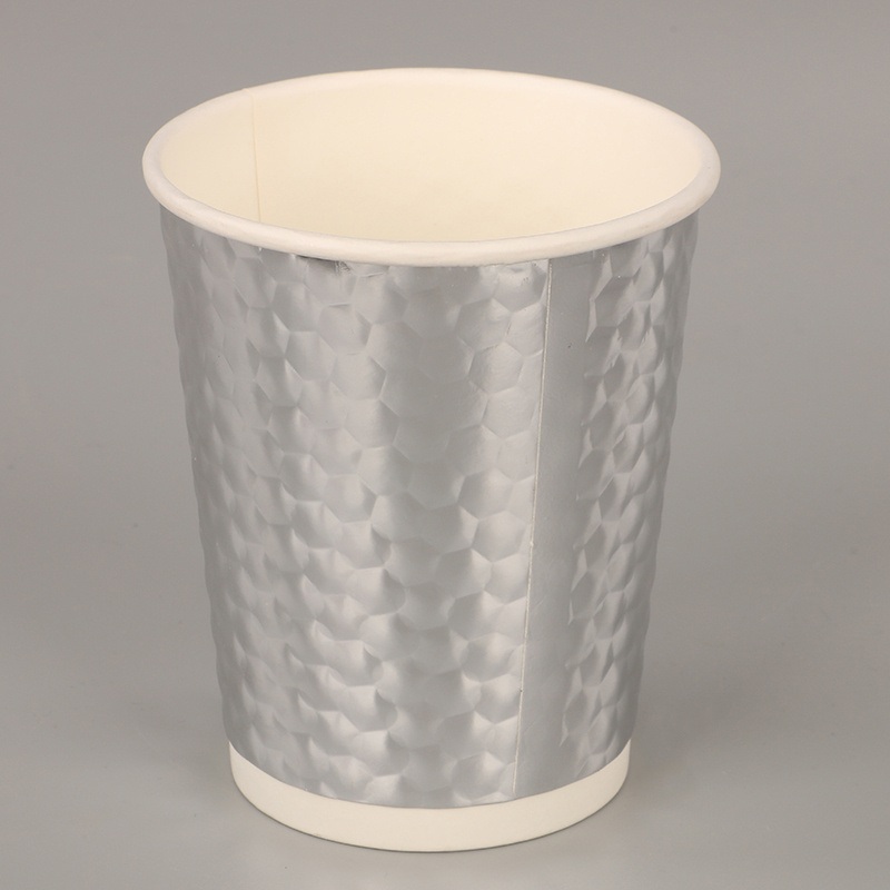 Metallized Gold Paper Cup Coffee Drinking Paper Cup – Disposable Paper Cup and Coffee Paper Cup price