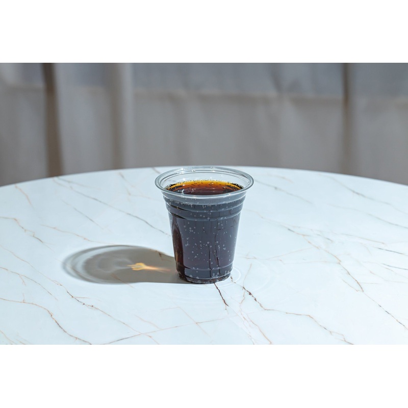 Premium Quality Wholesale Custom Printed Pet 98mm Plastic Cups Clear Material for Coffee Mineral Water Milk Takeaway Beverages – Plastic Cup and Disposable Cup price