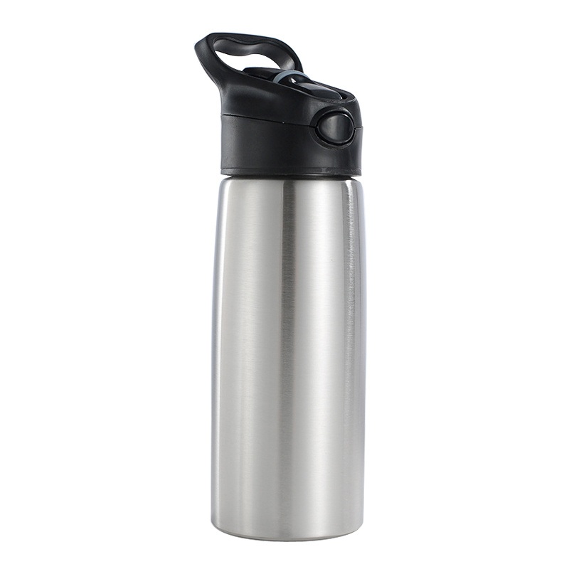 Single Layer Stainless Steel Bouncing Cup Portable Cycling Bottle Mountain Water Kettle – Water Bottle and Sports Bottle price