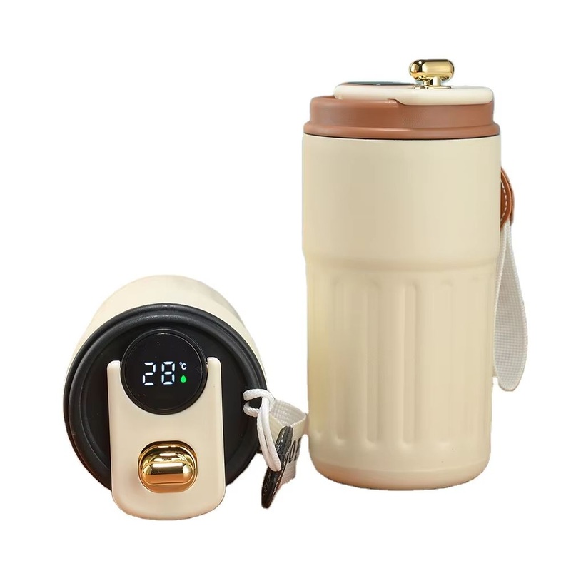 Smart Temperature Display Stainless Steel Vacuum Flask Logo Custom Intelligent with LED Touch Coffee Mug – Vacuum Flask and Stainless Steel Flask price