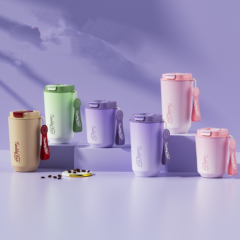 Stainless Steel Coffee Cup Home Insulated Coffee Cup Portable Car Water Cup – Vacuum Flask and Vacuum Cup price